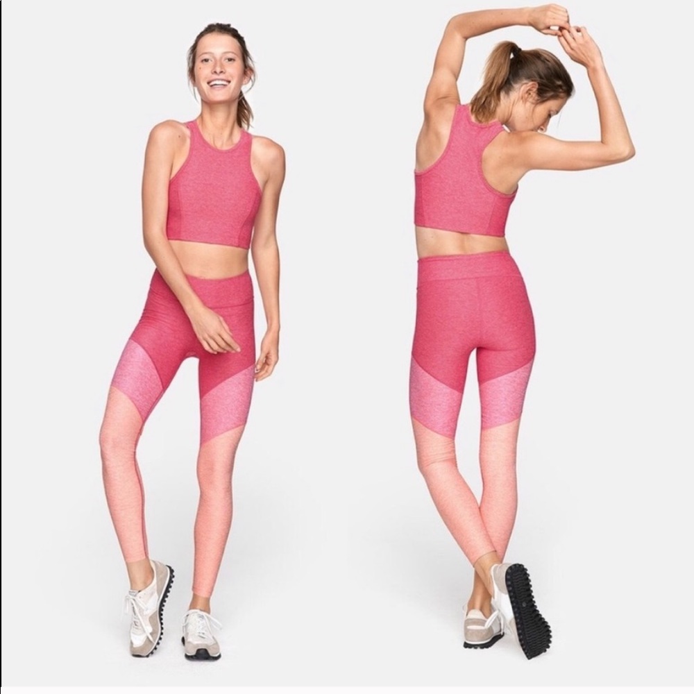 NEW • Outdoor Voices • 7/8 Spring Legging Pink Med - Picture 4 of 8